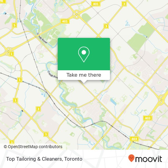 Top Tailoring & Cleaners map
