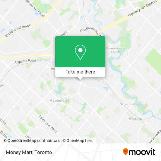 Money Mart map