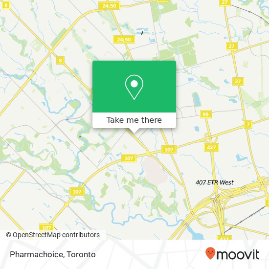 Pharmachoice map