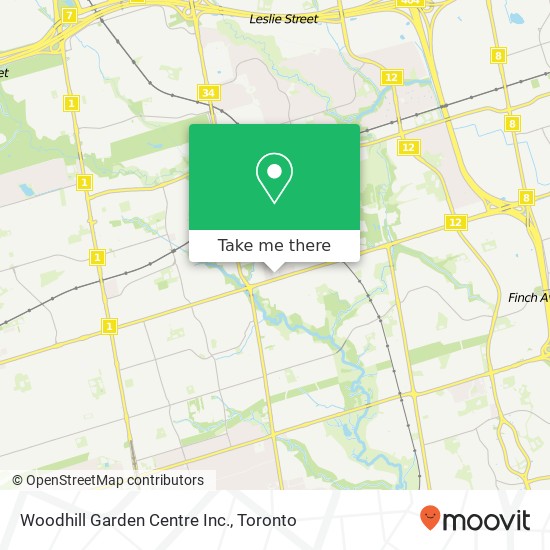 Woodhill Garden Centre Inc. map