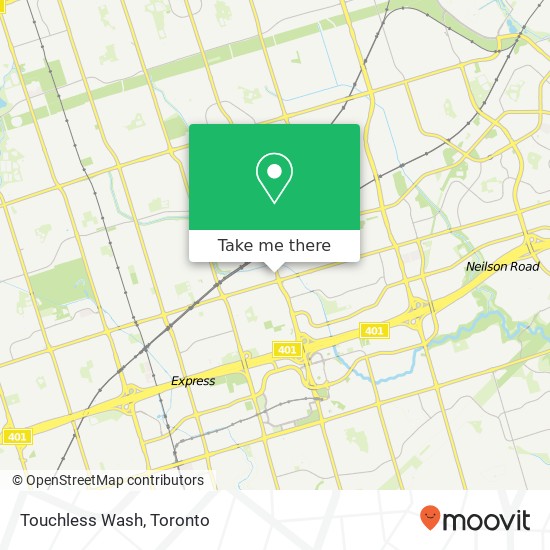 Touchless Wash map