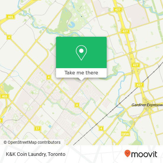 K&K Coin Laundry map