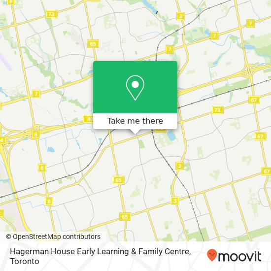 Hagerman House Early Learning & Family Centre map