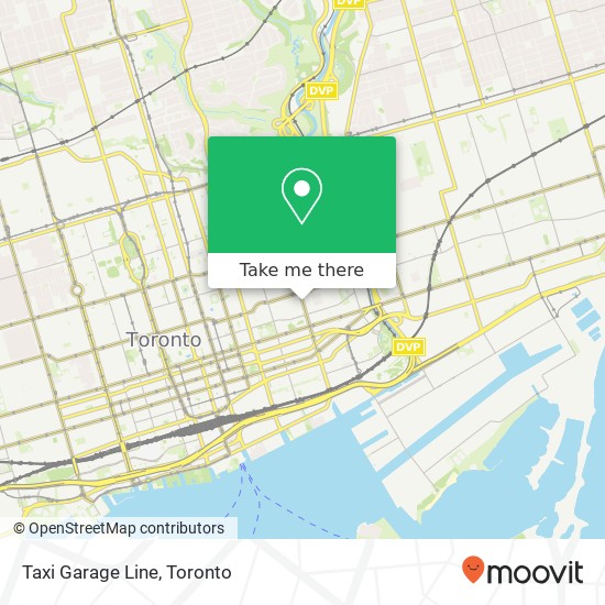 Taxi Garage Line map