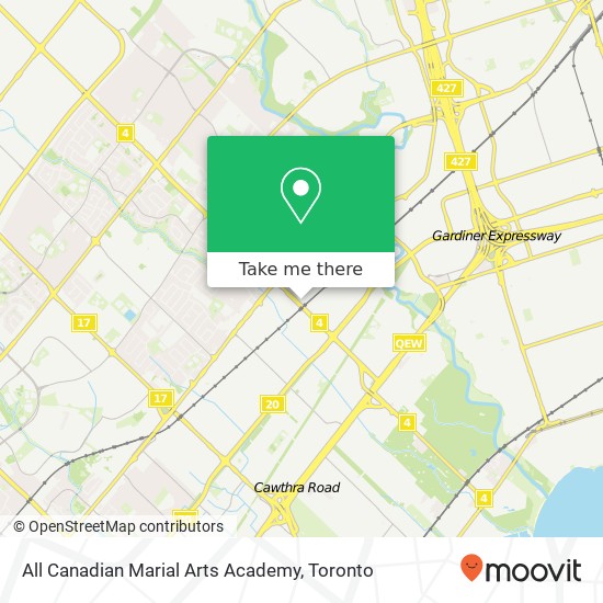 All Canadian Marial Arts Academy plan