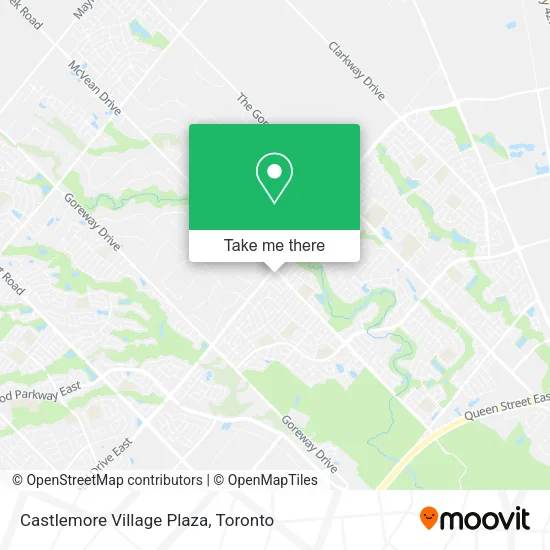 Castlemore Village Plaza map