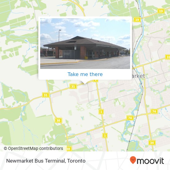 Newmarket Bus Terminal plan