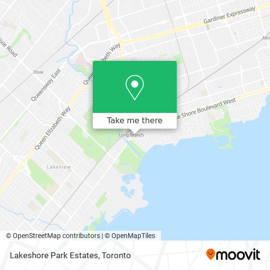 Lakeshore Park Estates map