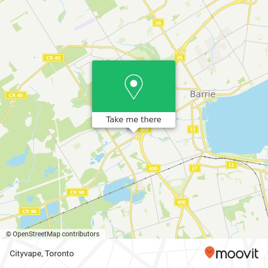 Cityvape map