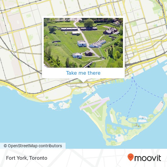 Fort York map