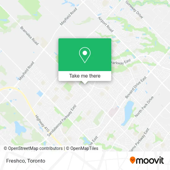 Freshco map
