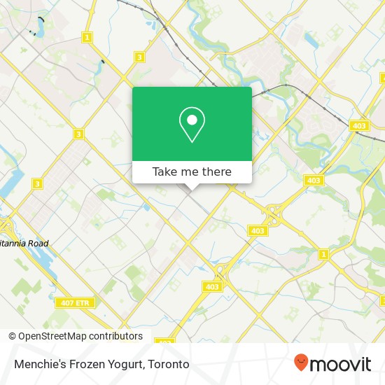 Menchie's Frozen Yogurt map