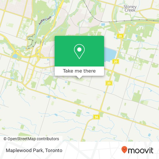 Maplewood Park map