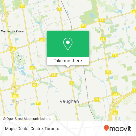 Maple Dental Centre map