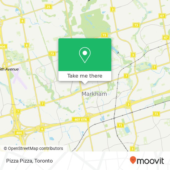 Pizza Pizza map