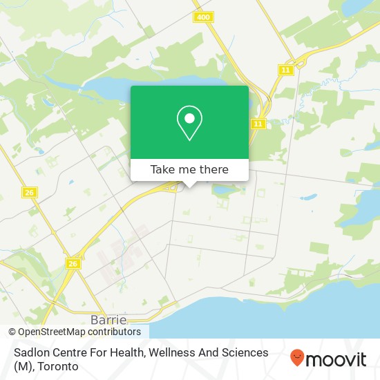 Sadlon Centre For Health, Wellness And Sciences (M) map