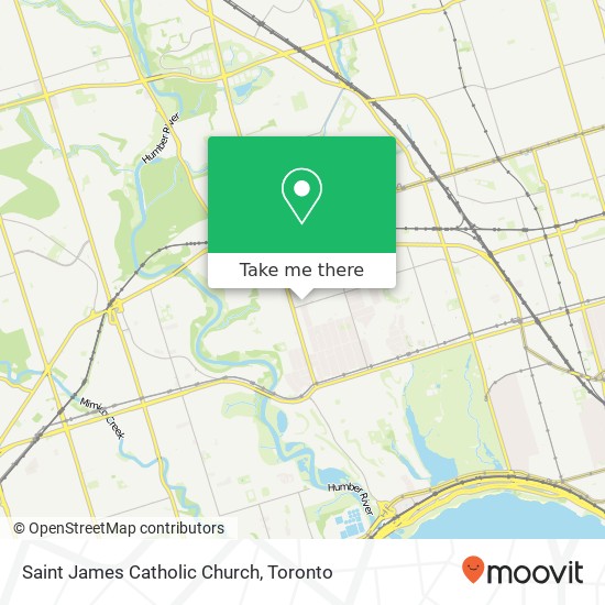 Saint James Catholic Church map