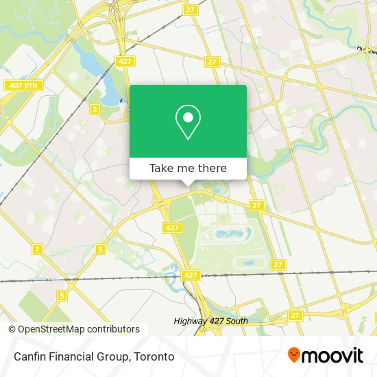 Canfin Financial Group map