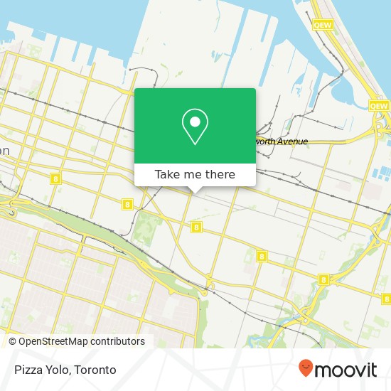 Pizza Yolo map