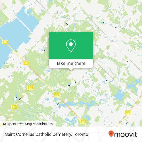 Saint Cornelius Catholic Cemetery map