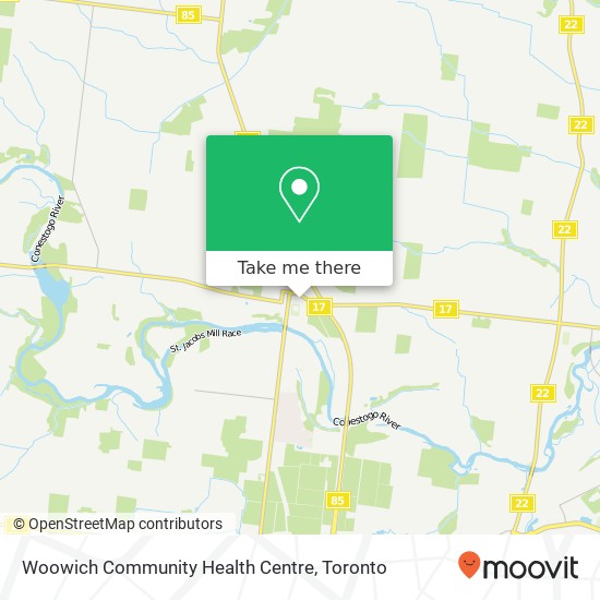 Woowich Community Health Centre plan