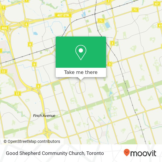 Good Shepherd Community Church map