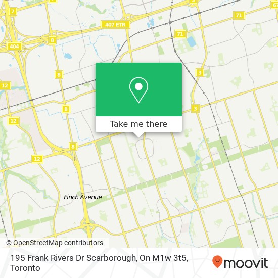 195 Frank Rivers Dr Scarborough, On M1w 3t5 plan