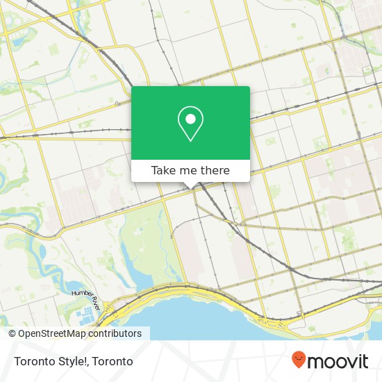 Toronto Style! map