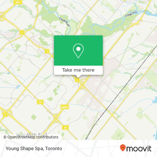 Young Shape Spa map