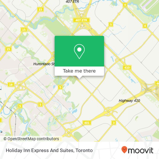 Holiday Inn Express And Suites map
