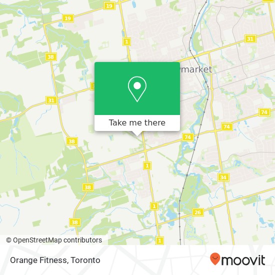 Orange Fitness map