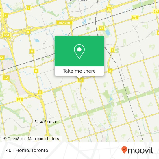 401 Home map