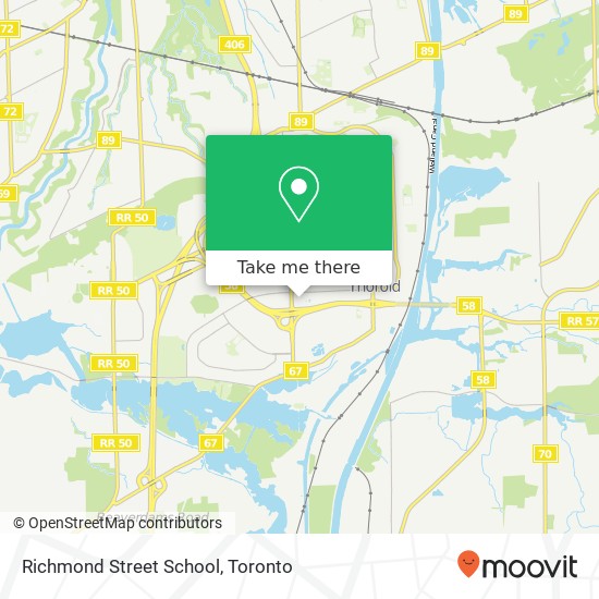 Richmond Street School plan