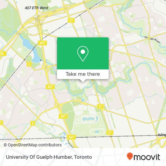 University Of Guelph-Humber plan