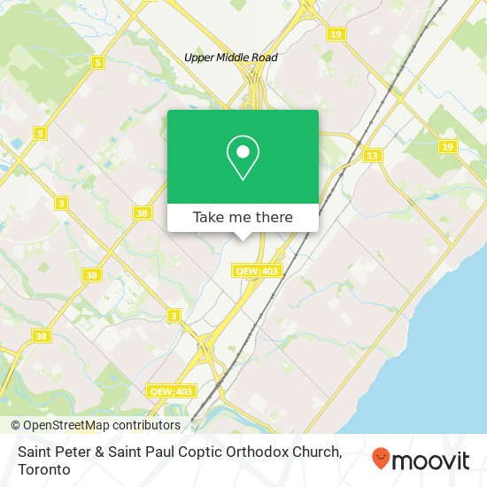 Saint Peter & Saint Paul Coptic Orthodox Church map