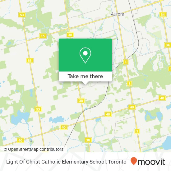 Light Of Christ Catholic Elementary School map