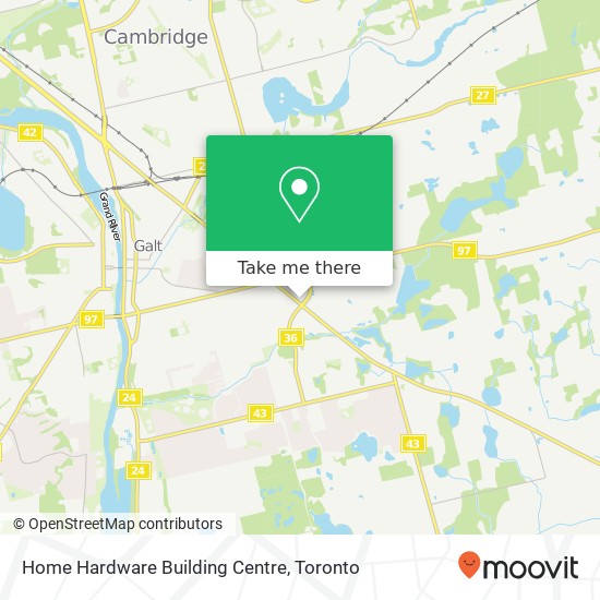 Home Hardware Building Centre map