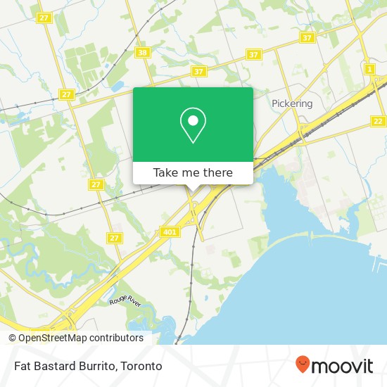 Fat Bastard Burrito map