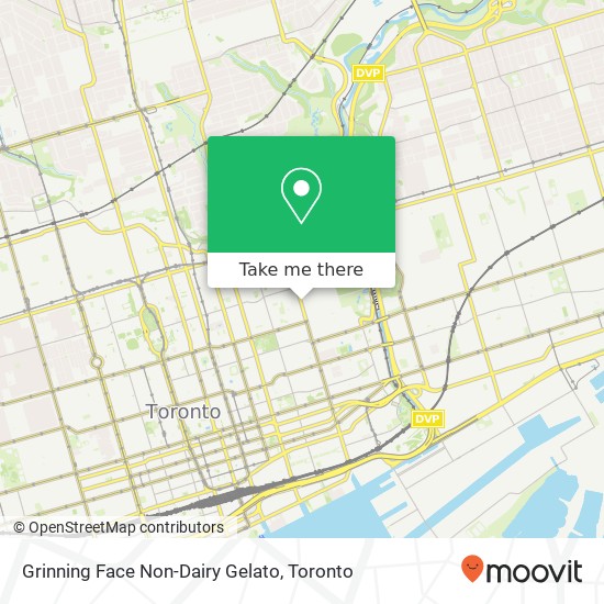 Grinning Face Non-Dairy Gelato map