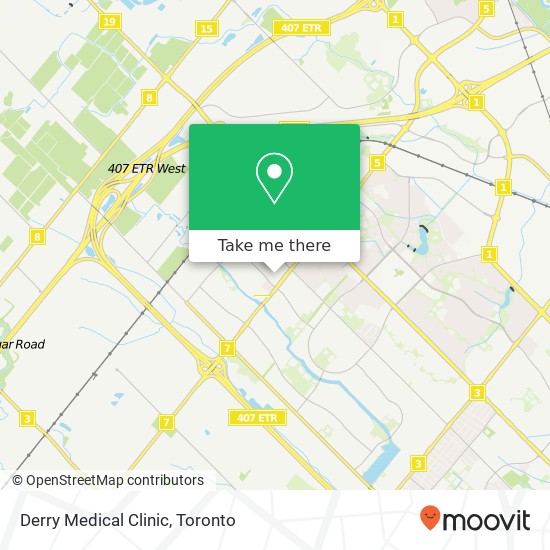 Derry Medical Clinic map