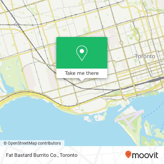 Fat Bastard Burrito Co. map