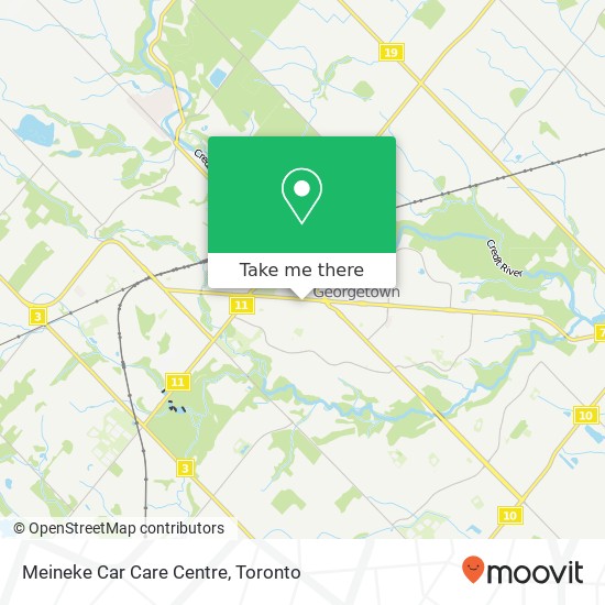 Meineke Car Care Centre map