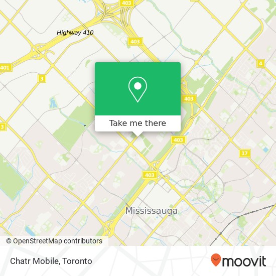 Chatr Mobile map