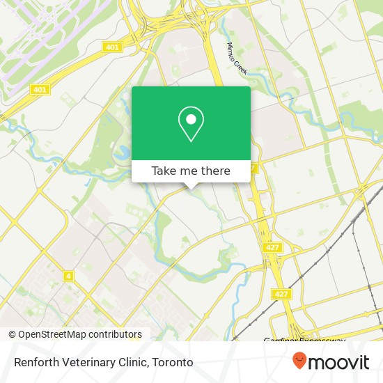 Renforth Veterinary Clinic map