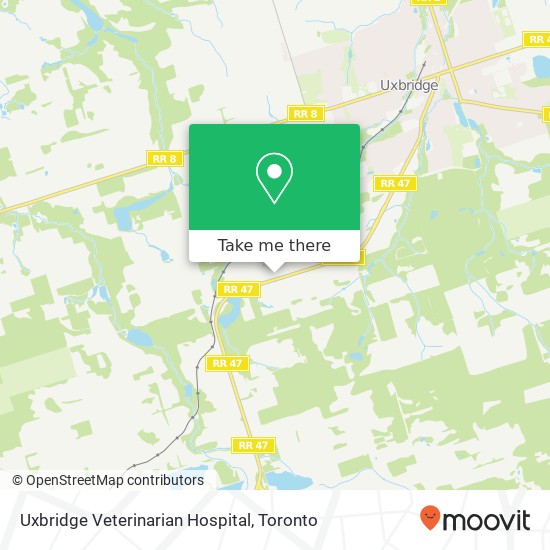 Uxbridge Veterinarian Hospital plan