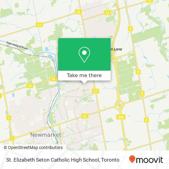 St. Elizabeth Seton Catholic High School map