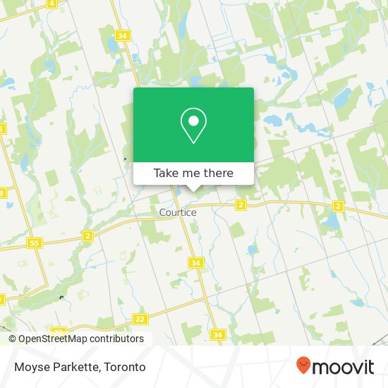 Moyse Parkette map
