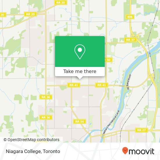 Niagara College map