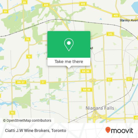 Ciatti J.W Wine Brokers map