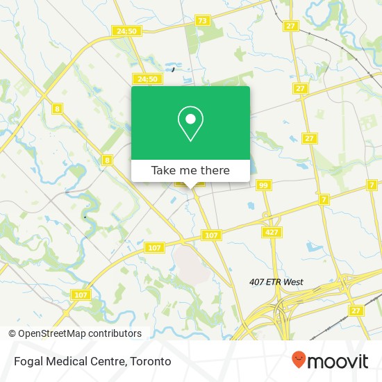 Fogal Medical Centre map